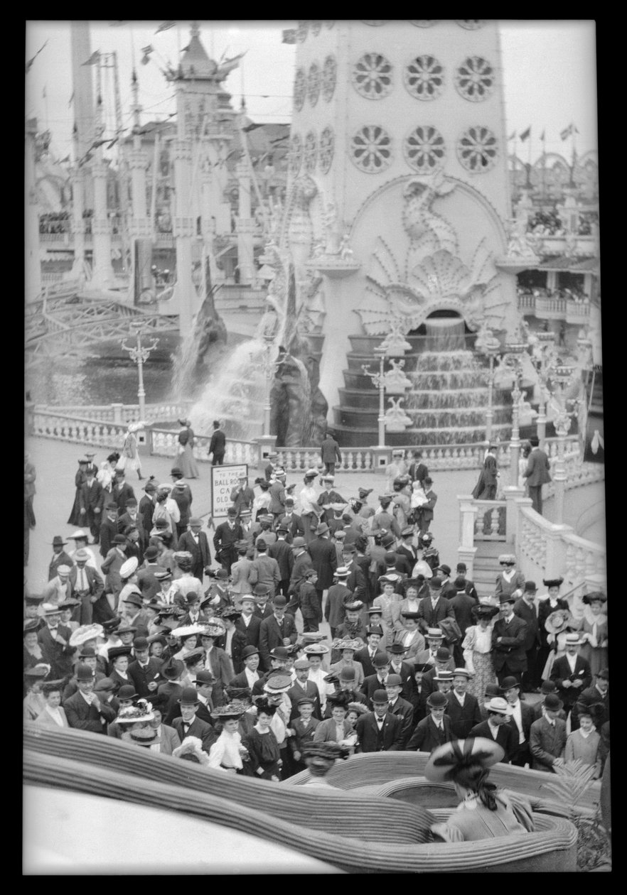 Luna Park, 1909 (nitrat negativ) af Eugene Wemlinger