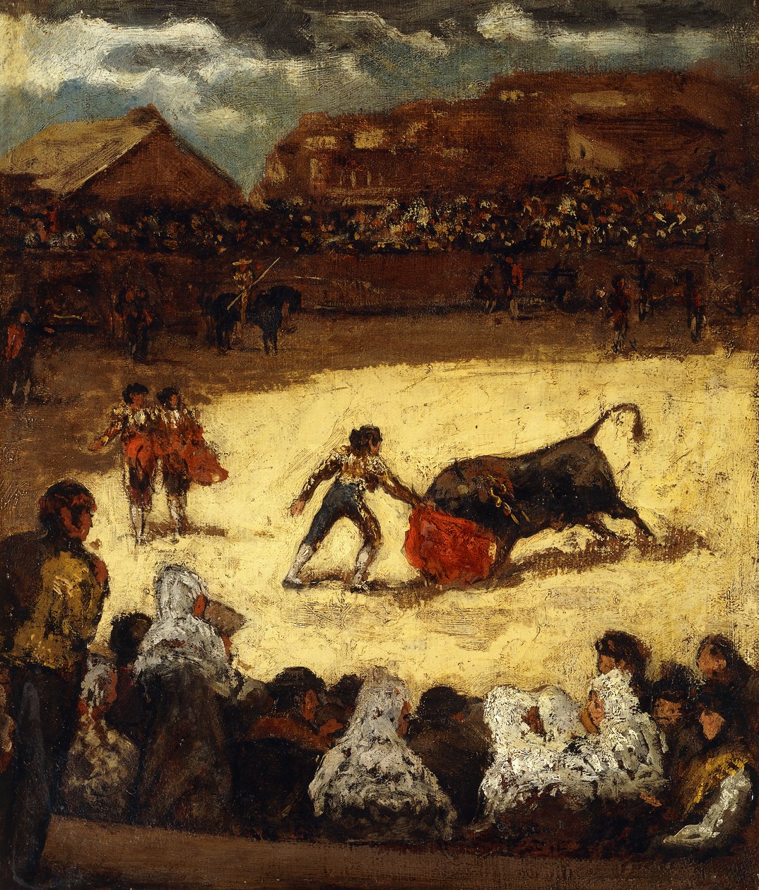 Tyrefægtningen, af Eugenio Lucas y Padilla