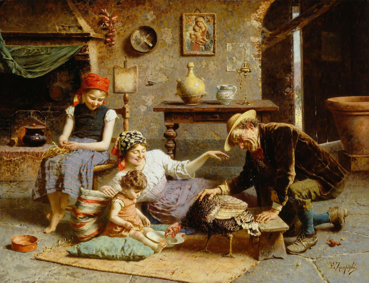 Det sultne Tyrkiet af Eugenio Zampighi
