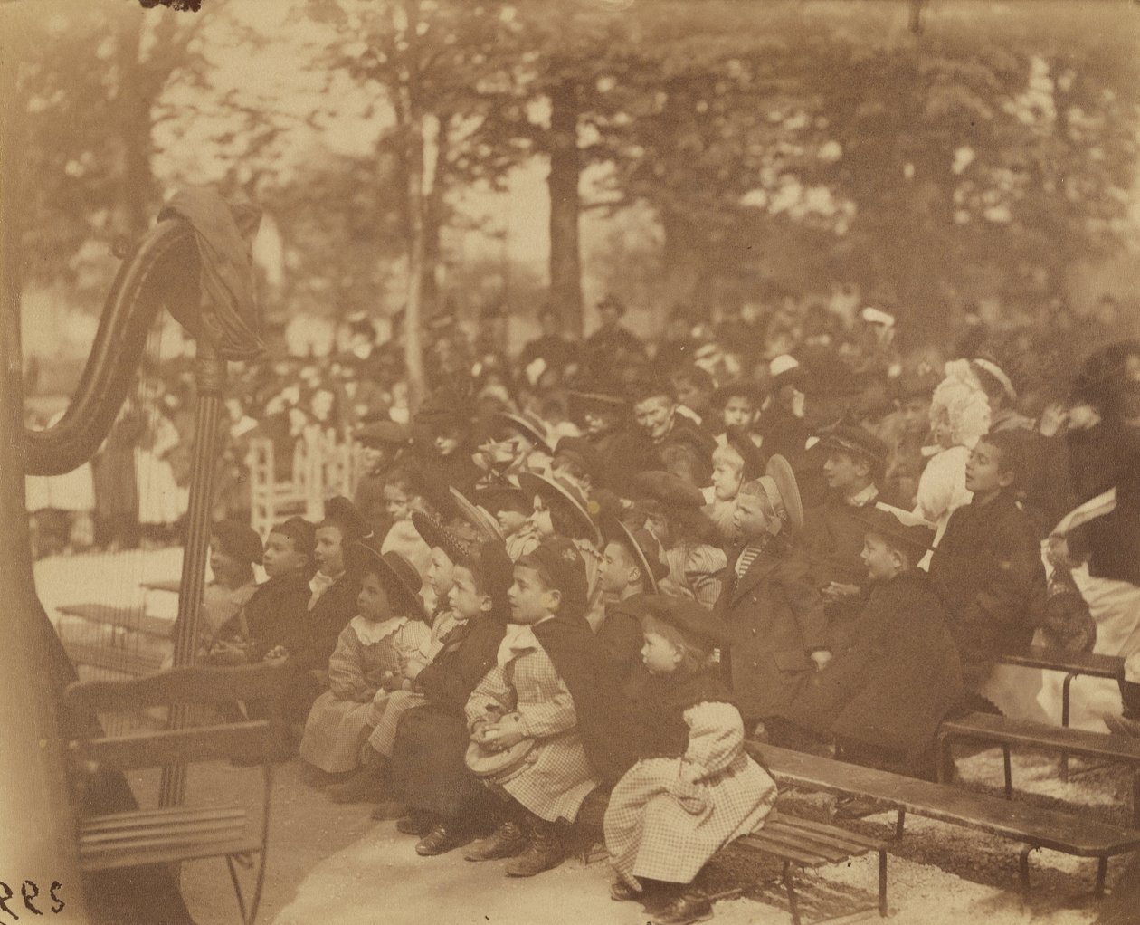 (Guignol, Jardin du Luxembourg) af Eugène Atget