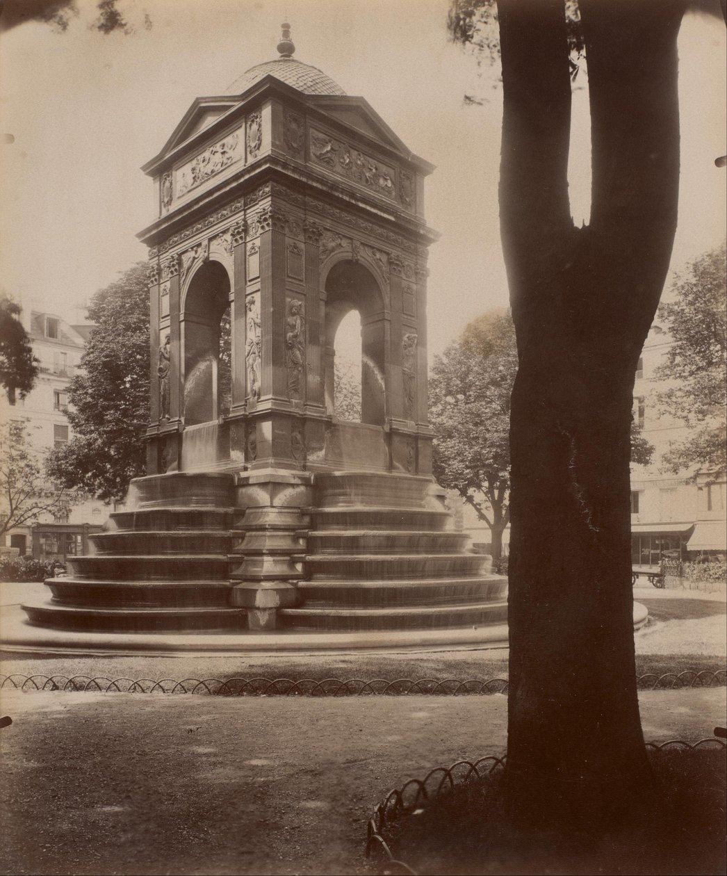 De uskyldiges springvand af Eugène Atget