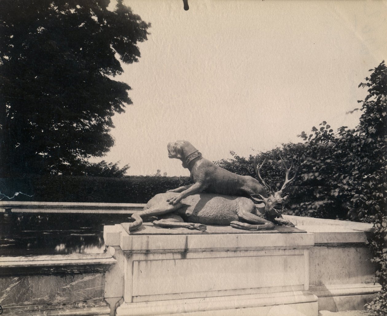 Point du Jour springvand, Versailles af Eugène Atget