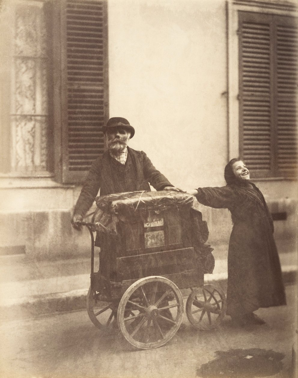 Organ-kværn af Eugène Atget