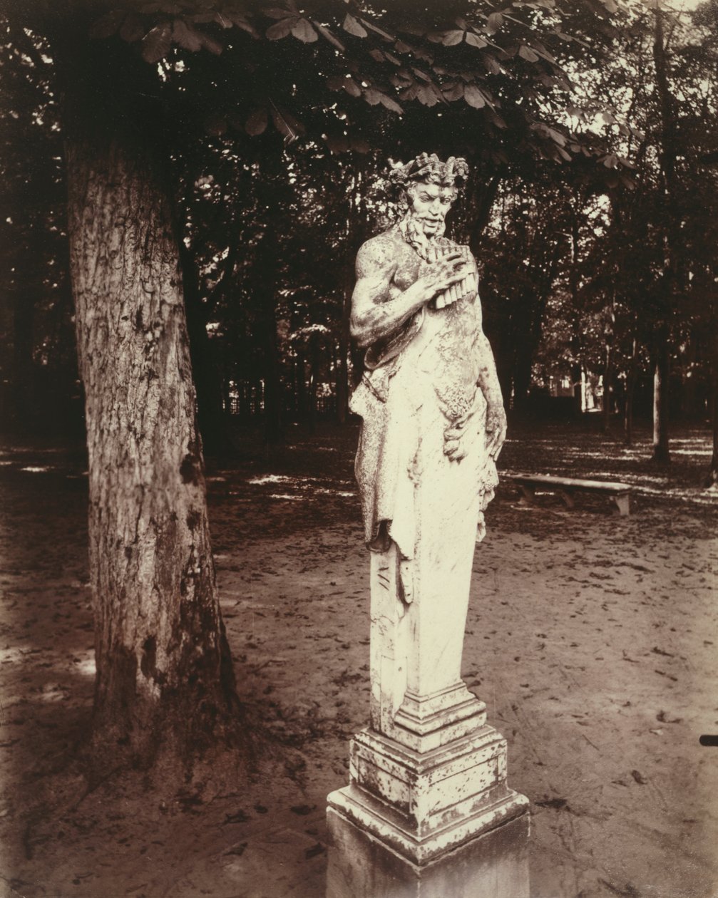 Versailles-Faun af Eugène Atget