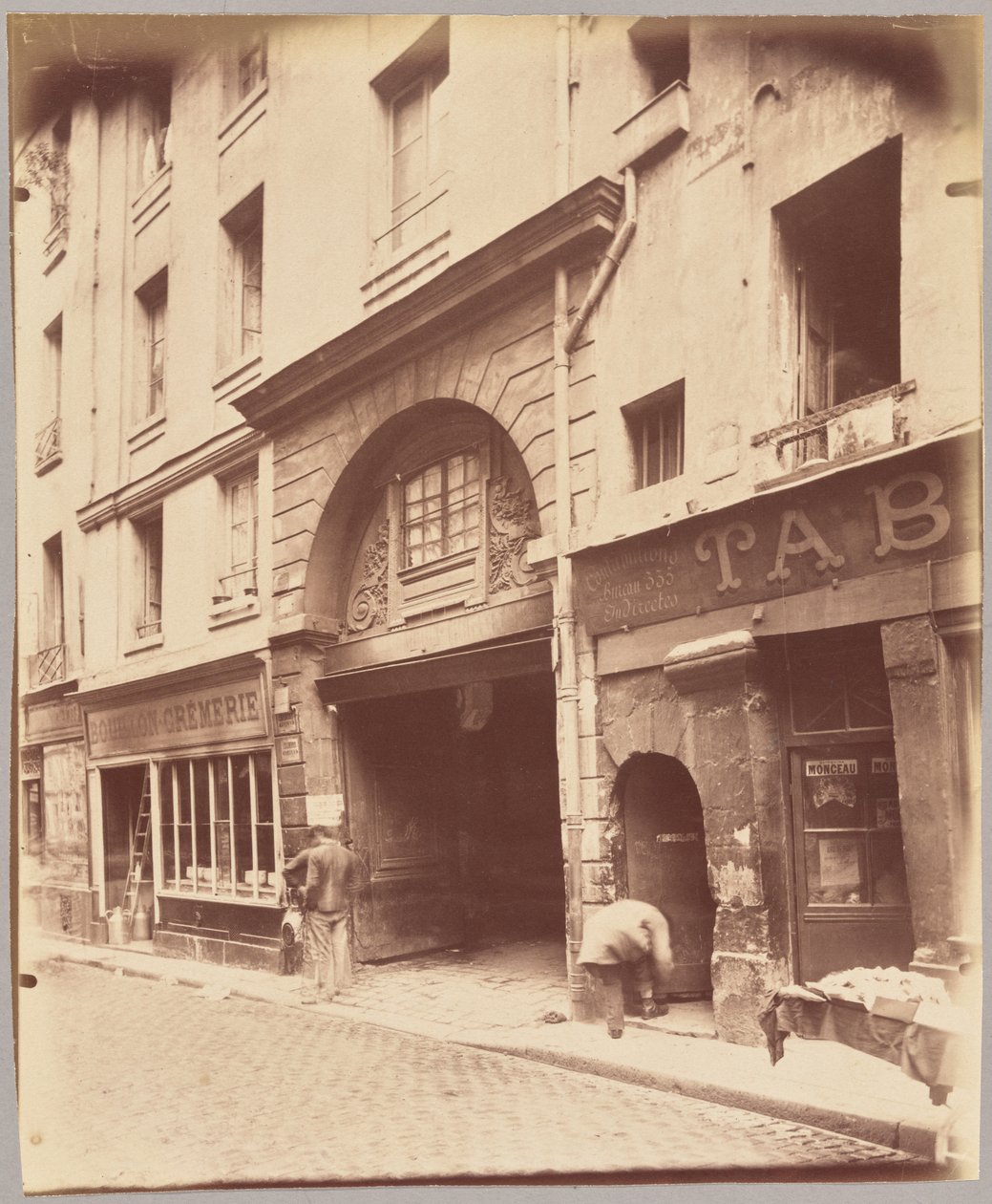 Château Rouge, rue Galande af Eugène Atget