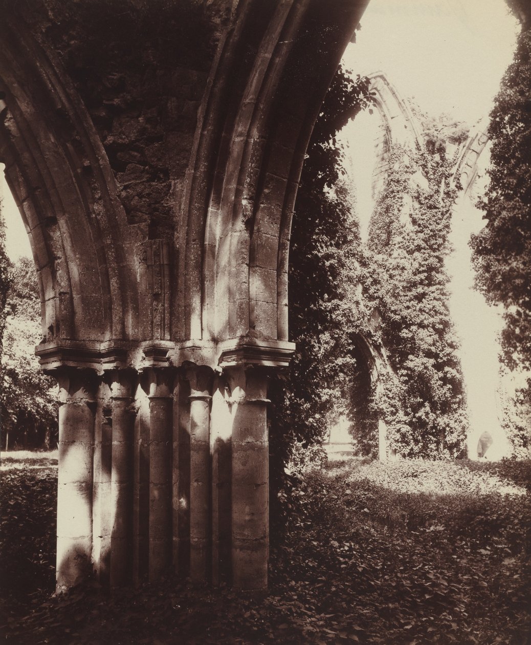 Dammarie-les-Lys, ruiner af Eugène Atget