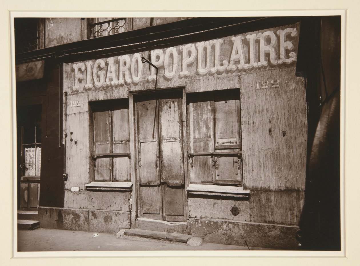 Populær Figaro af Eugène Atget