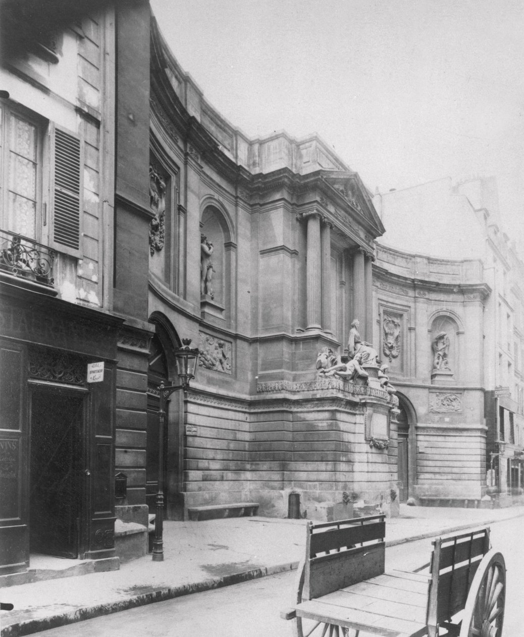 Fontaine des Quatre-Saisons, Rue de Grenelle, Paris, 7. arrondissement, 1898 af Eugène Atget