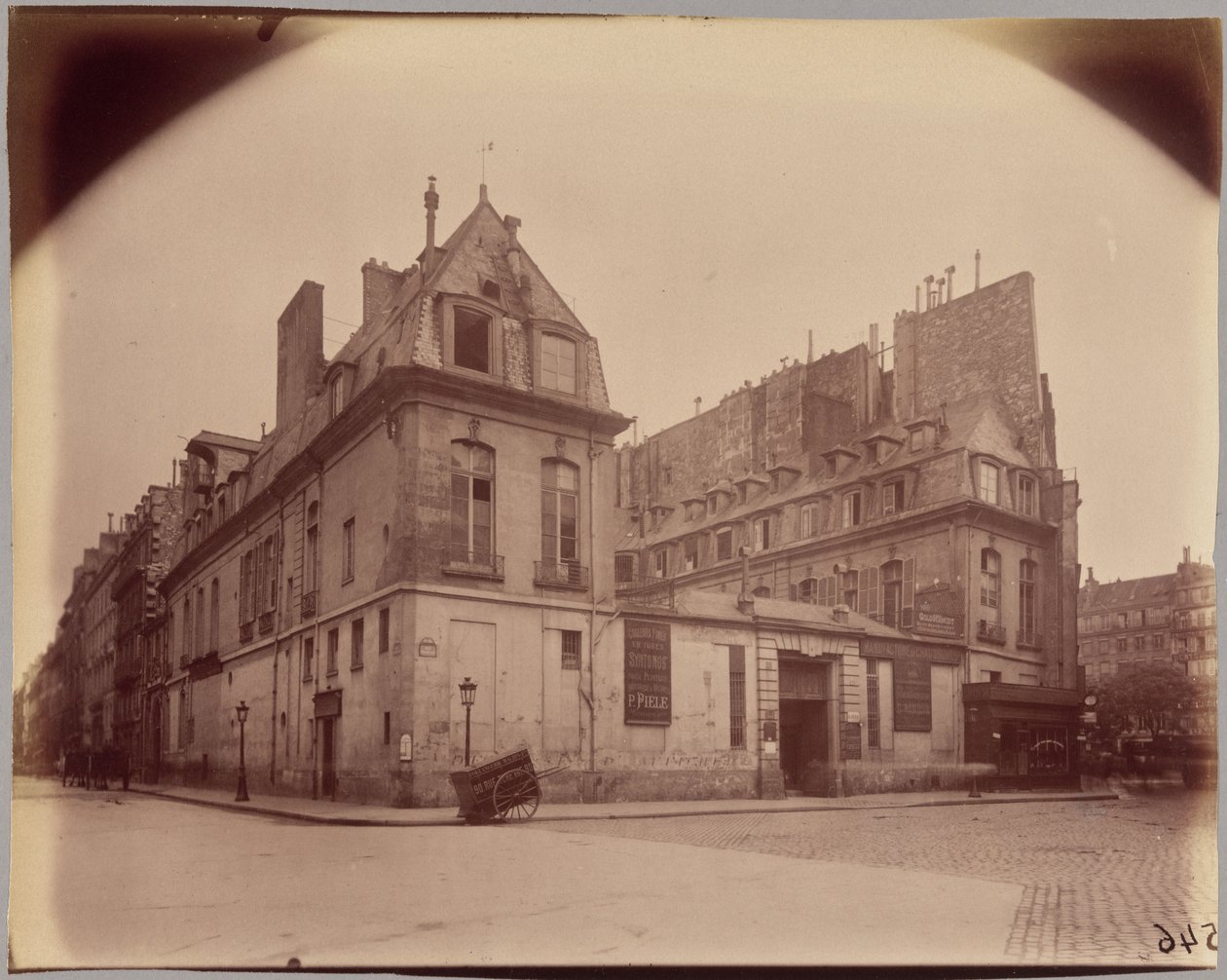 Hôtel du Marquis de Paroy, 83 rue Charlot af Eugène Atget