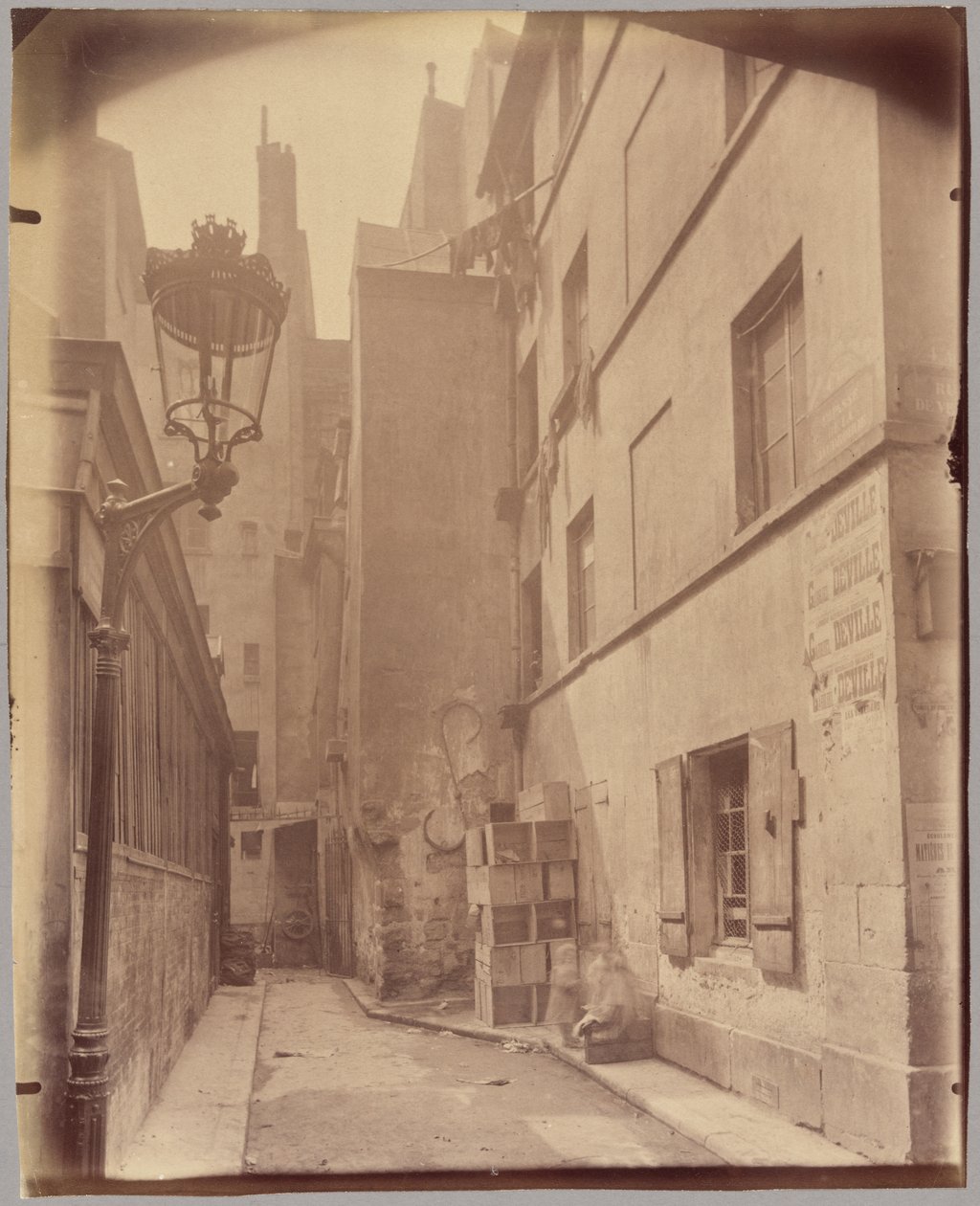 Impasse de la Baudoirie, rue de Venise af Eugène Atget