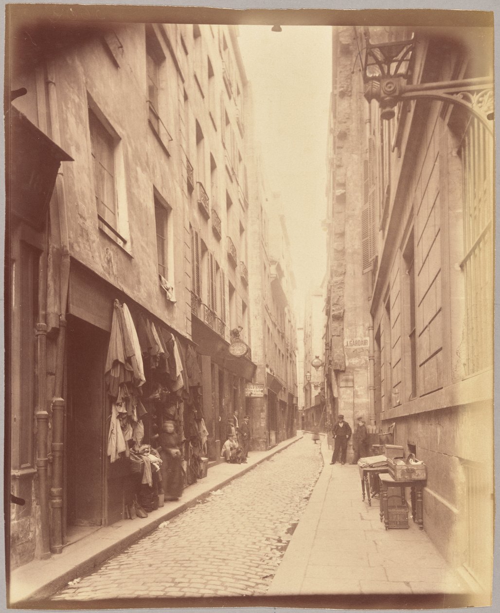 Rue de la Parcheminerie af Eugène Atget