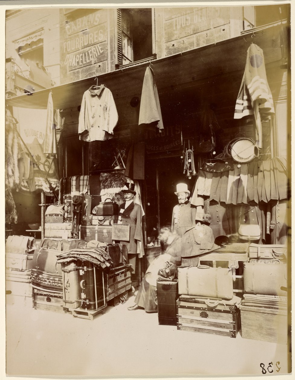 Rue du Petit Thouars [sic] af Eugène Atget