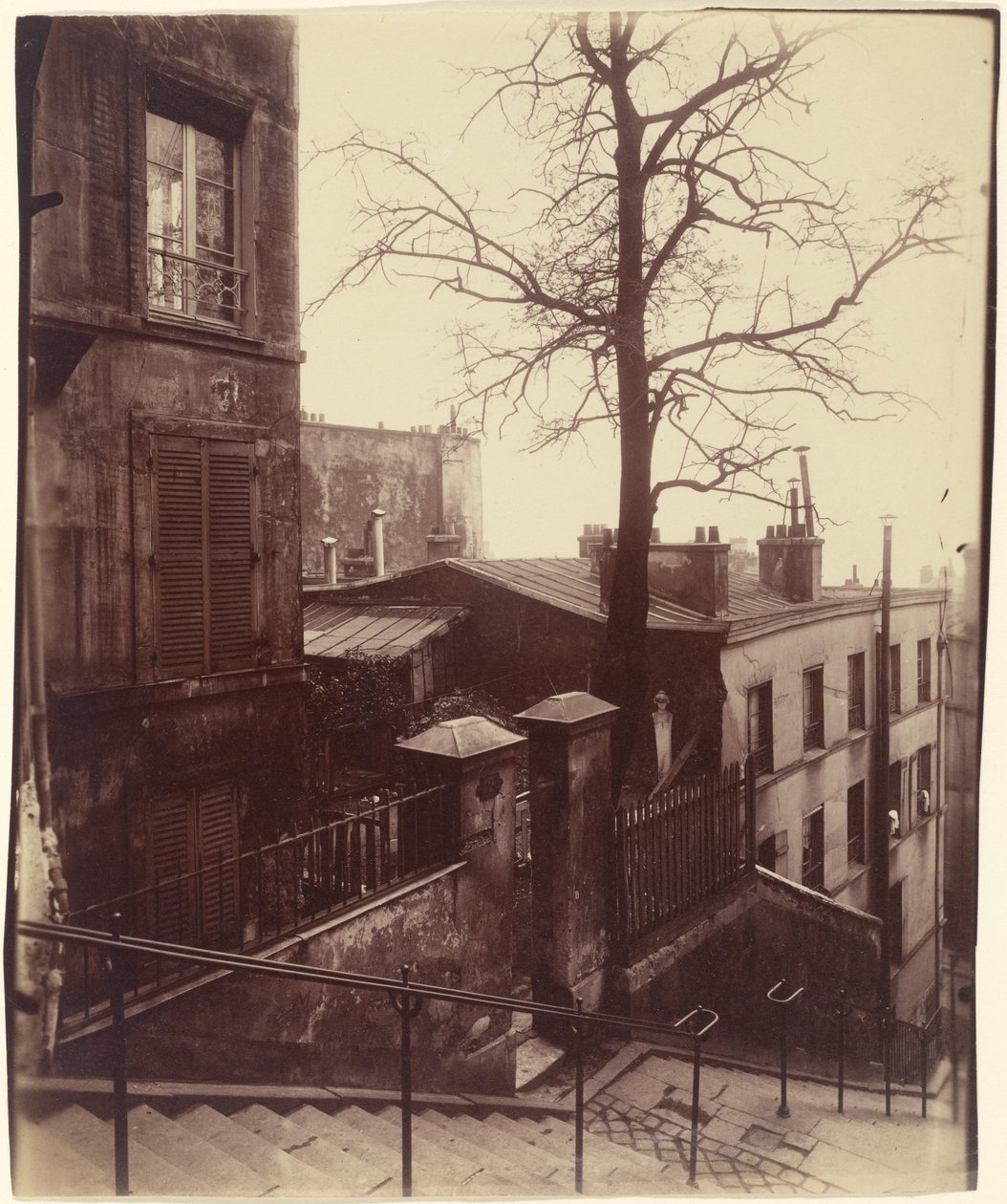 [Trappe, Montmartre] af Eugène Atget
