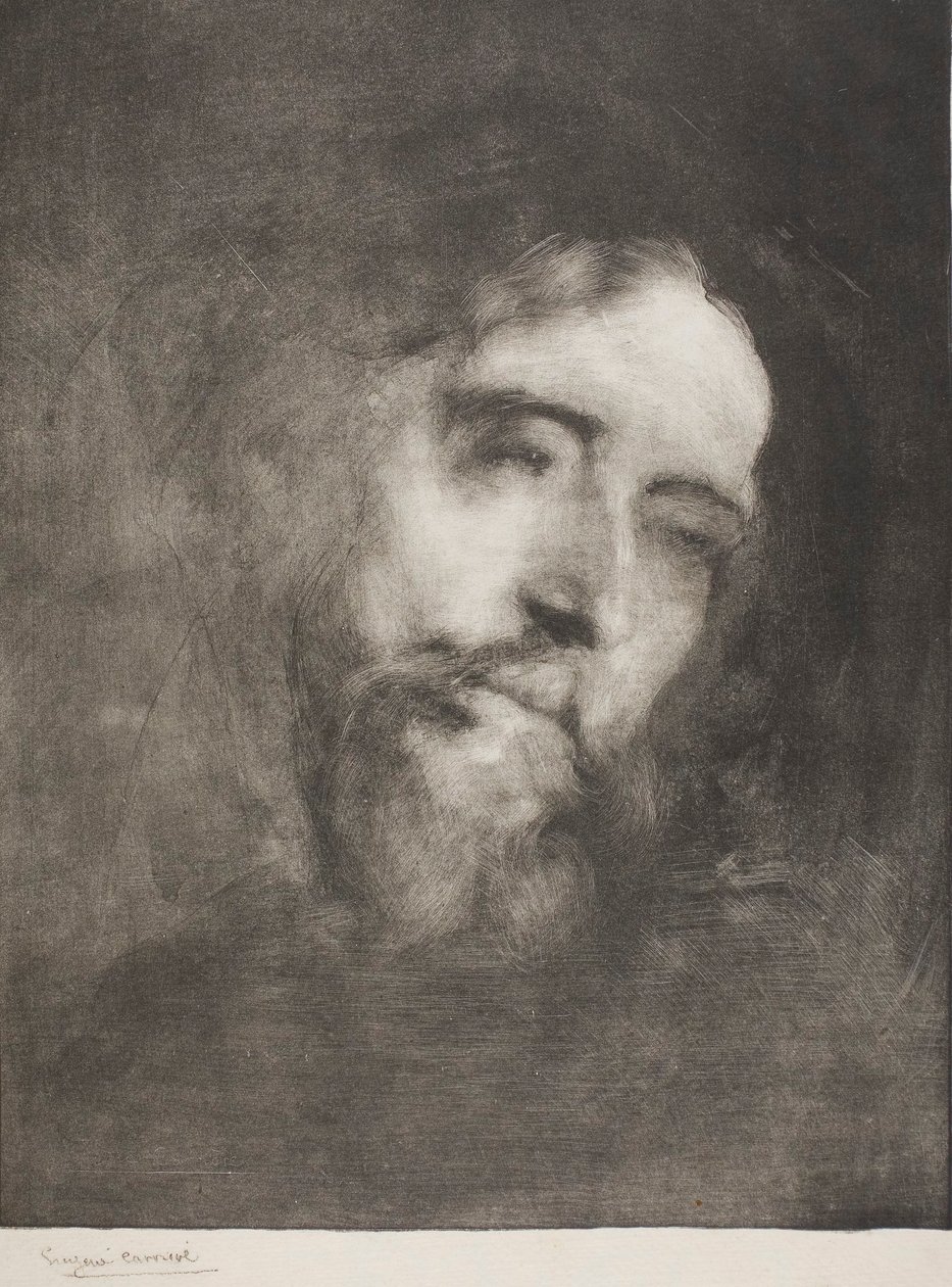 Alphonse Daudet af Eugène Carrière