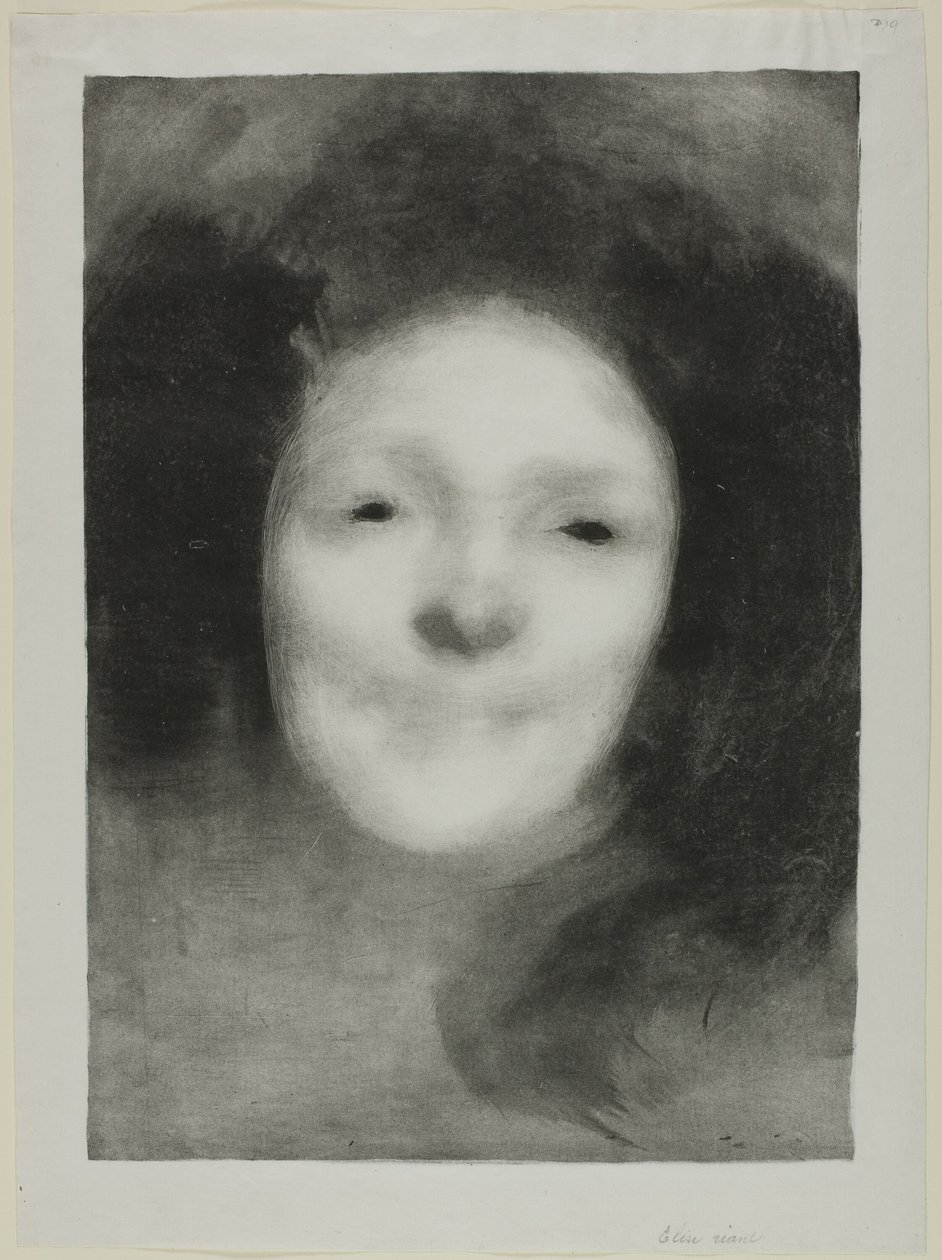 Elise smiler af Eugène Carrière
