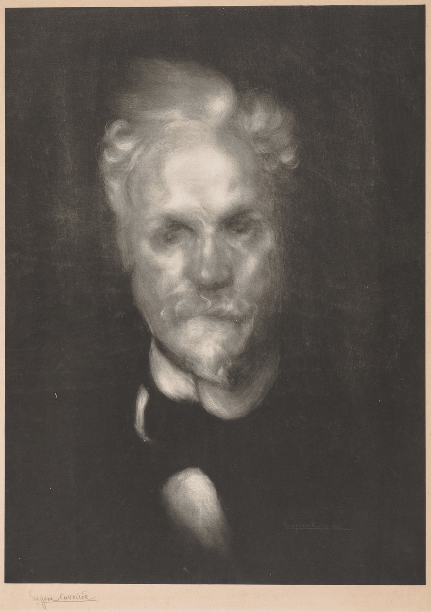 Henry Rochefort, 1896. af Eugène Carrière