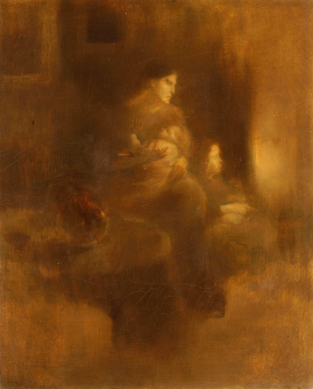 Moderskab, af Eugène Carrière