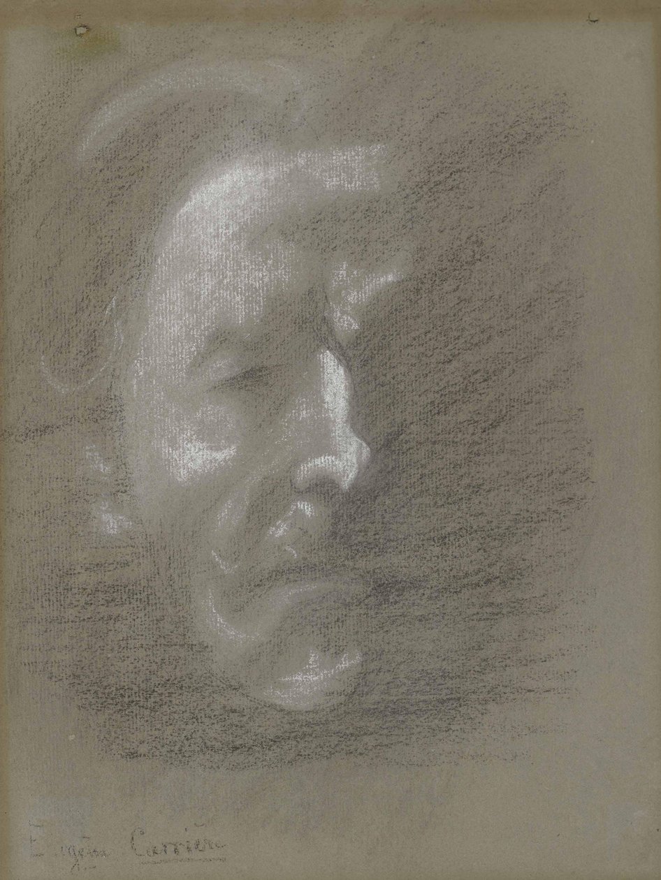 Selvportræt. af Eugène Carrière