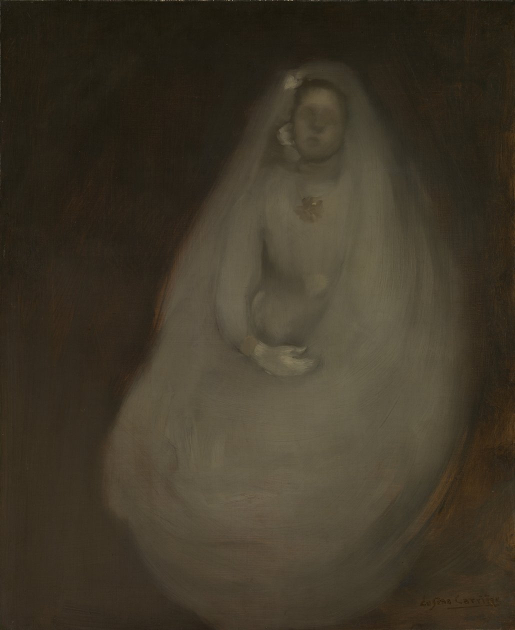 Den første nadver, ca. 1896. af Eugène Carrière
