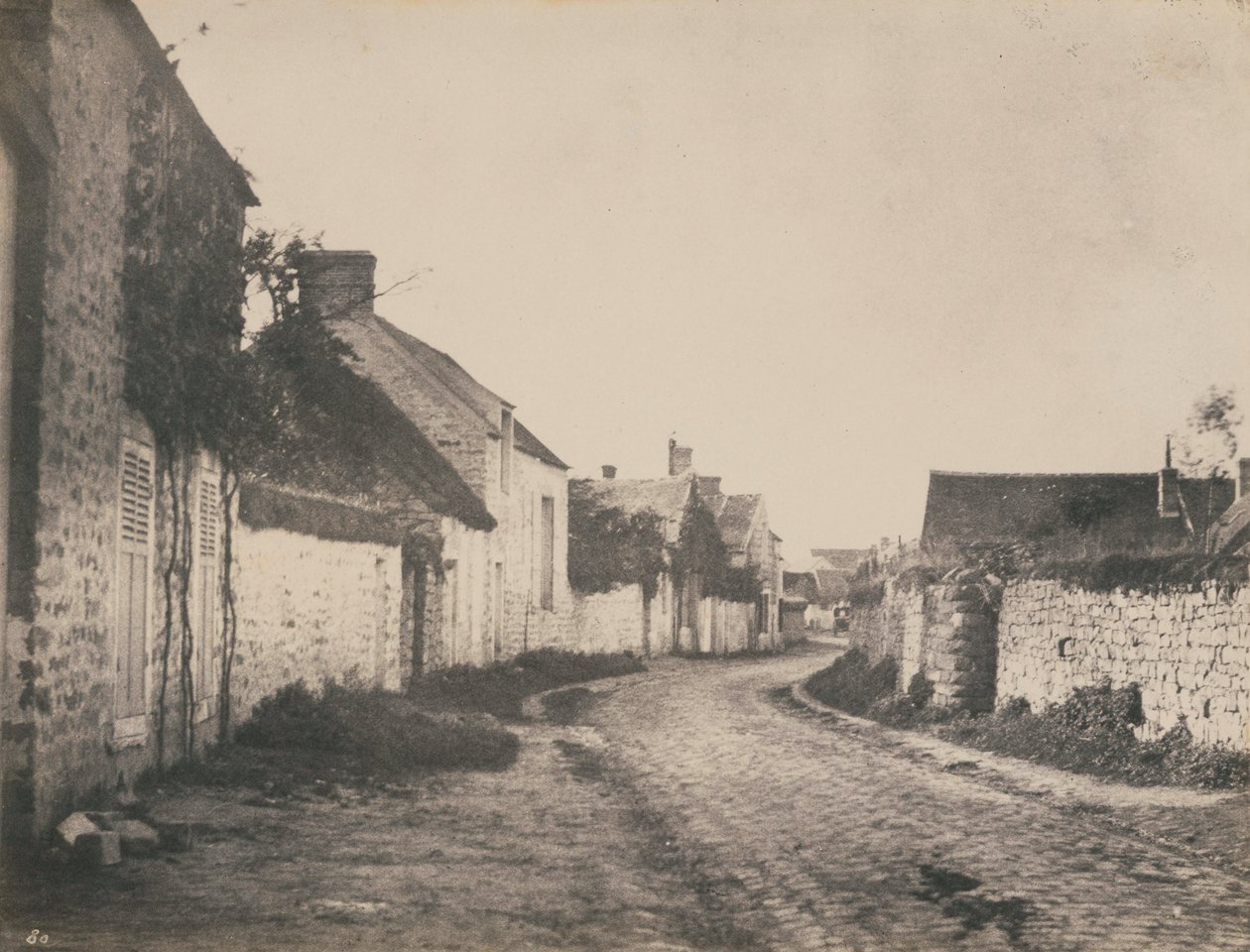 Barbizon, ca 1860. af Eugène Cuvelier