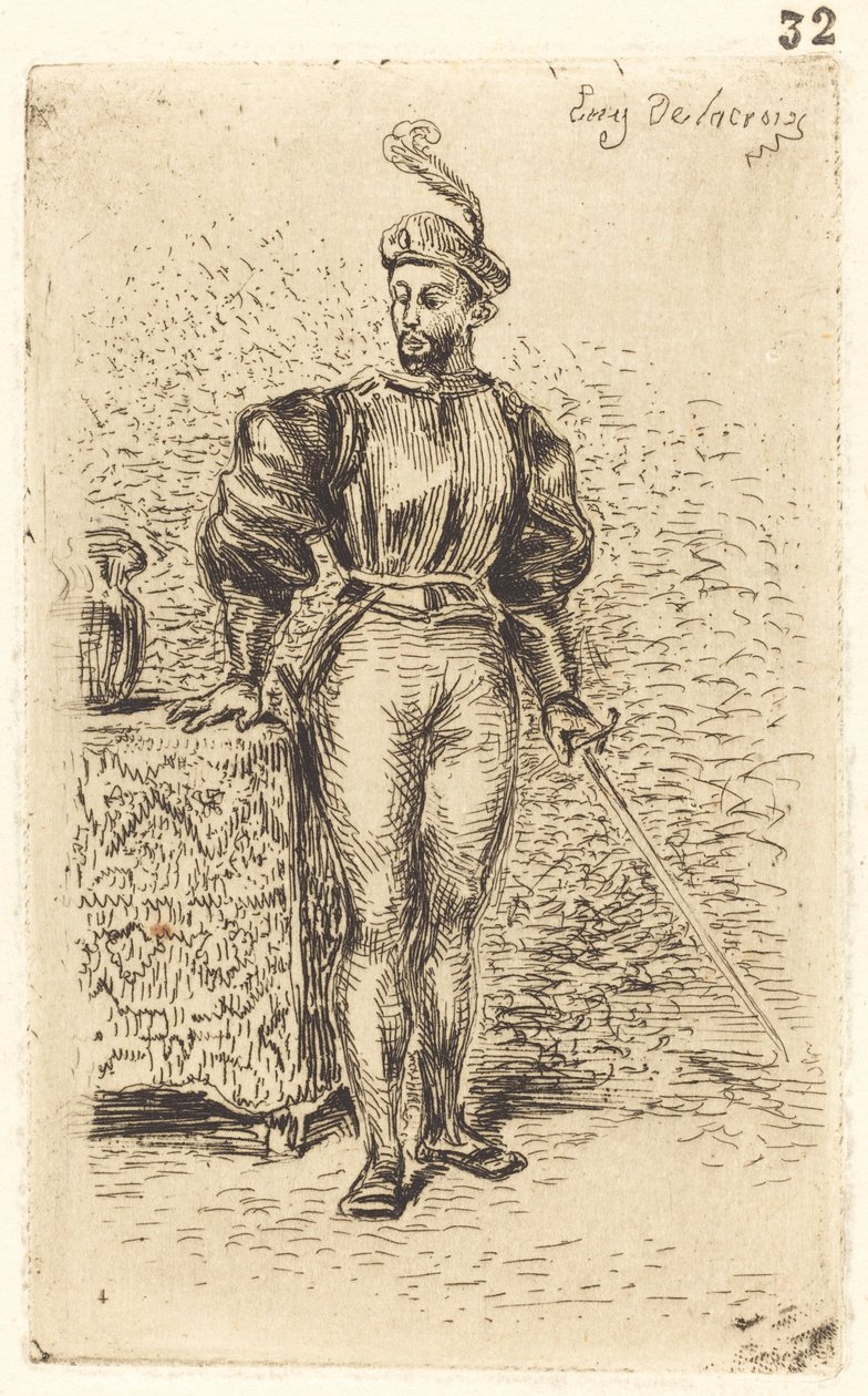 En mand med våben Un Homme d