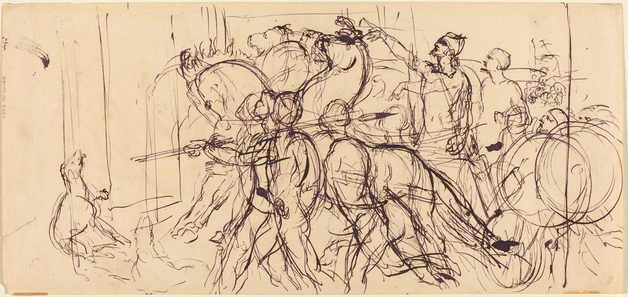 Vognmænd af Eugène Delacroix