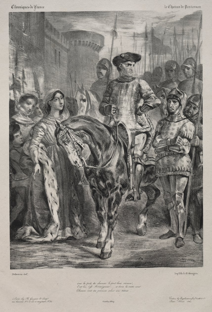 Duguesclin af Eugène Delacroix