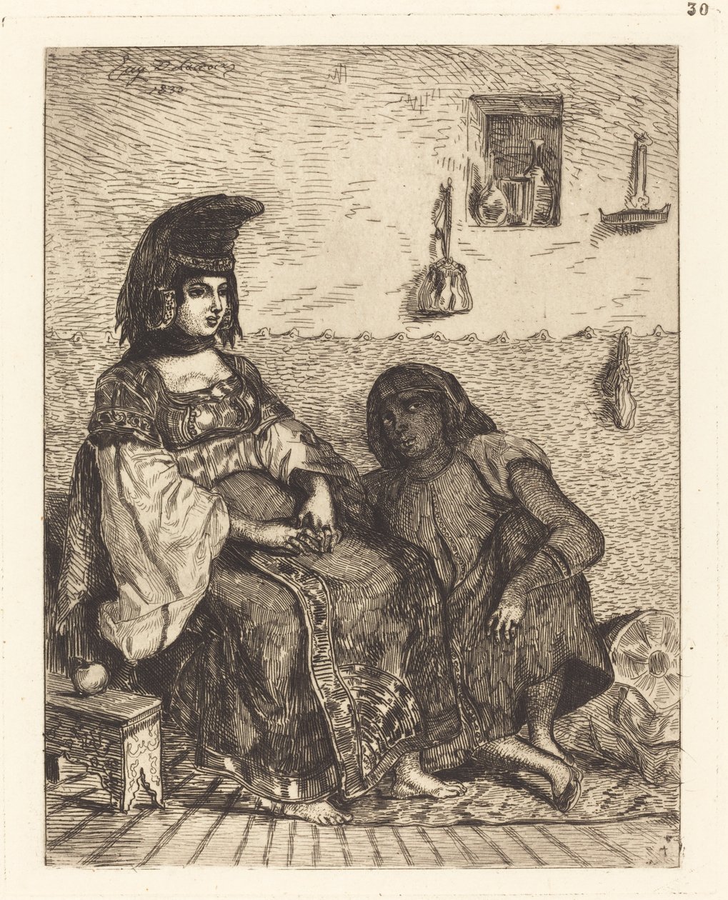 Jødisk kvinde fra Algier (Juive d