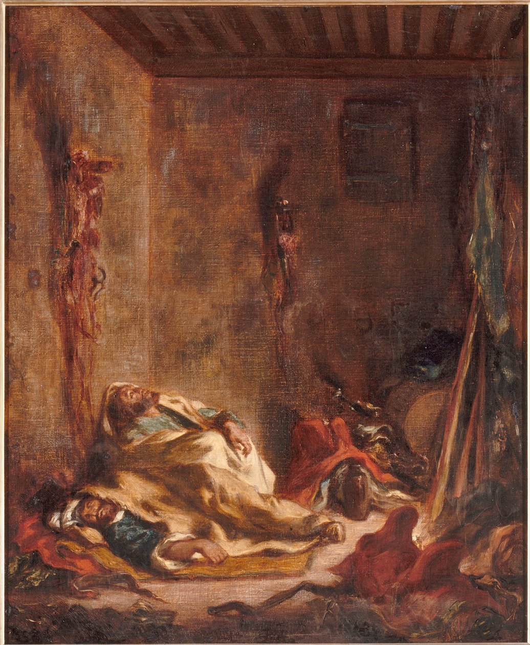 Vagthuset i Meknes af Eugène Delacroix