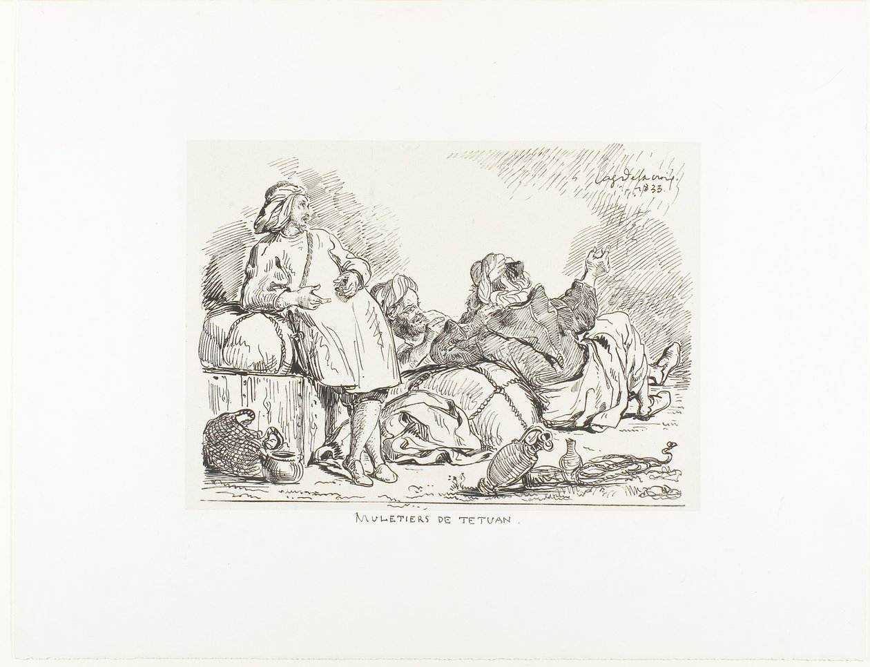 Mulædere i Tetuan af Eugène Delacroix