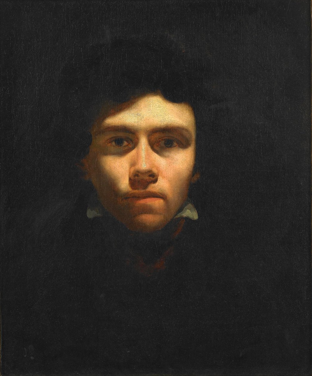 Selvportræt, ca 1816. af Eugène Delacroix
