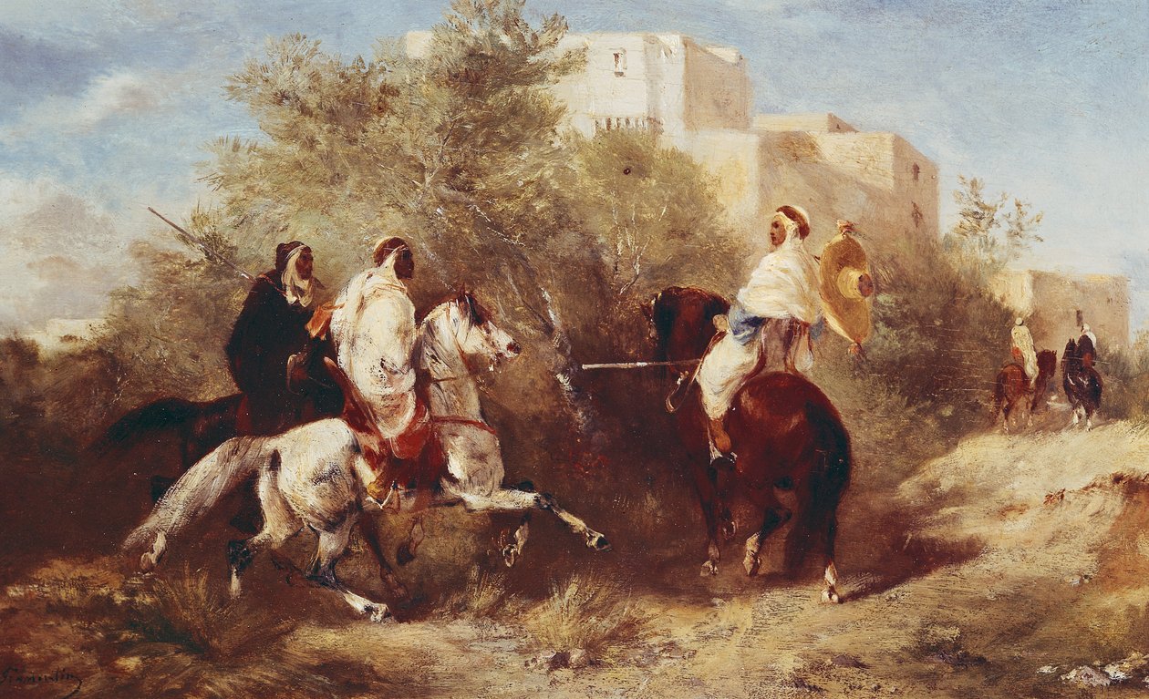 arabiske ryttere af Eugène Fromentin