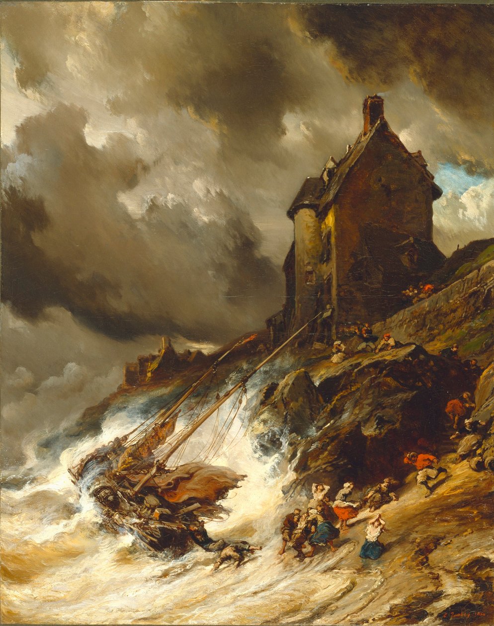 Vraget af Eugene Isabey