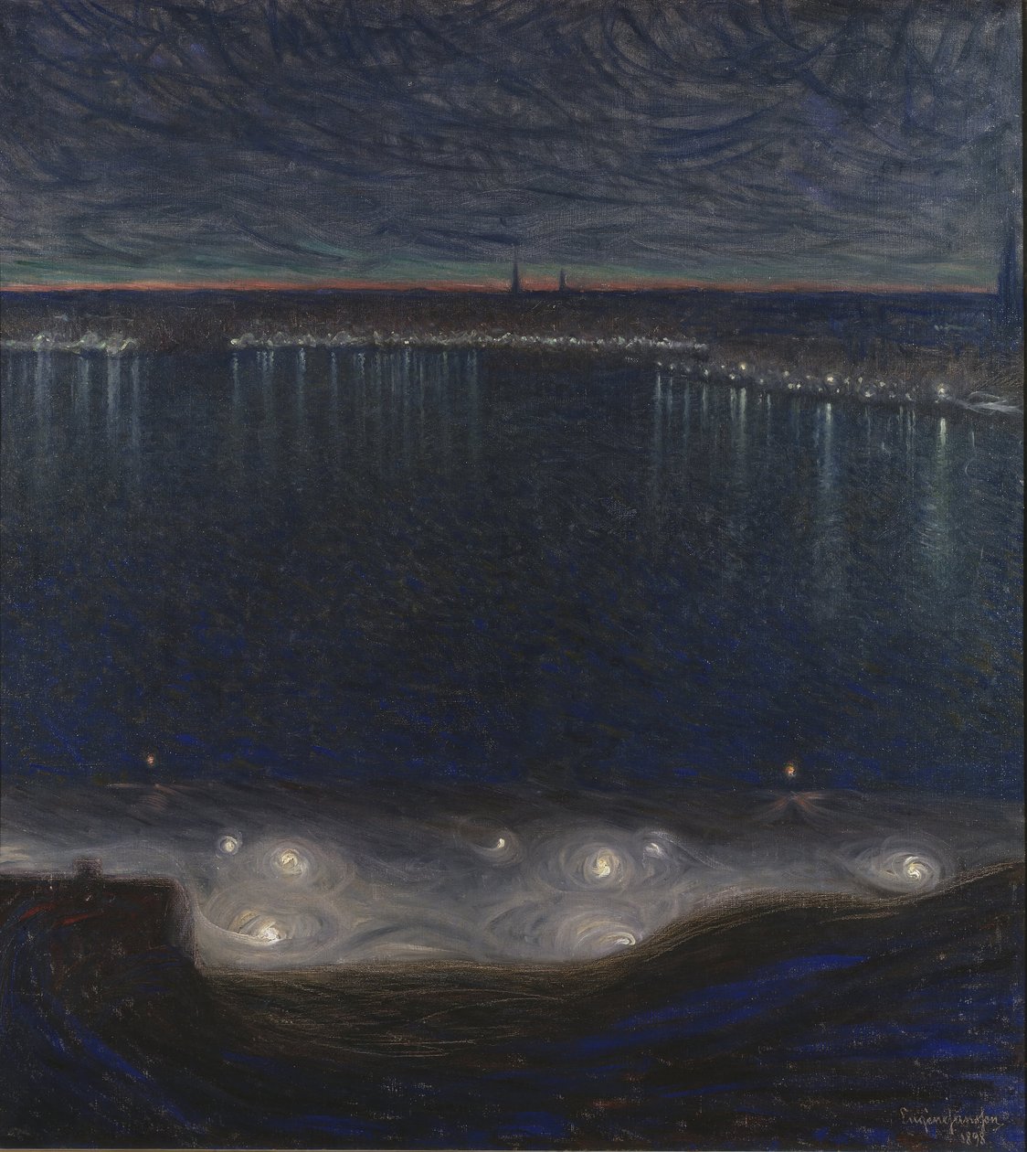 Riddarfjärden, Stockholm af Eugène Jansson