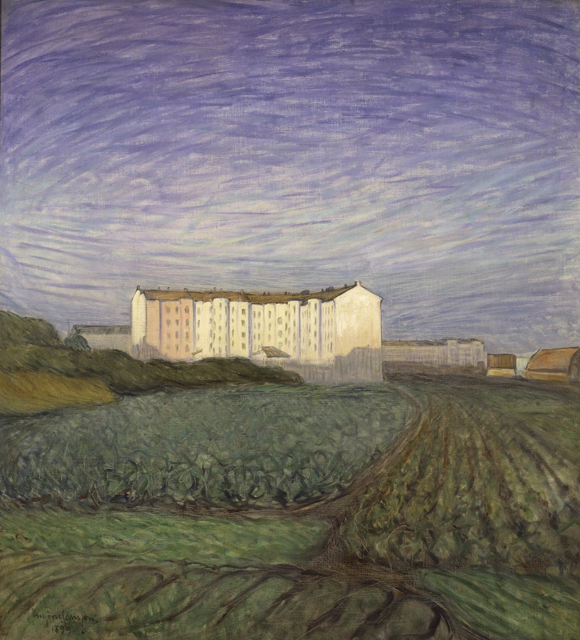Byens udkant, 1899 af Eugène Jansson