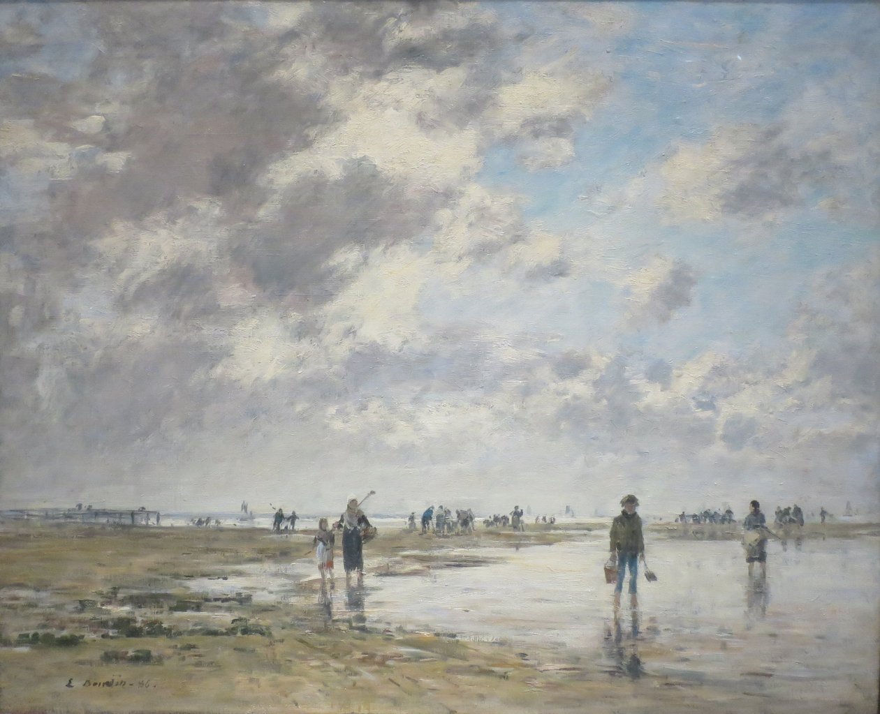 Lavvande, Berck af Eugene Louis Boudin