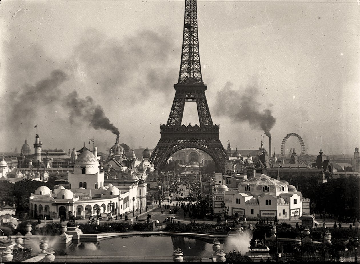 Udsigt over Verdensudstillingen i Paris. 1900 af Eugène Trutat
