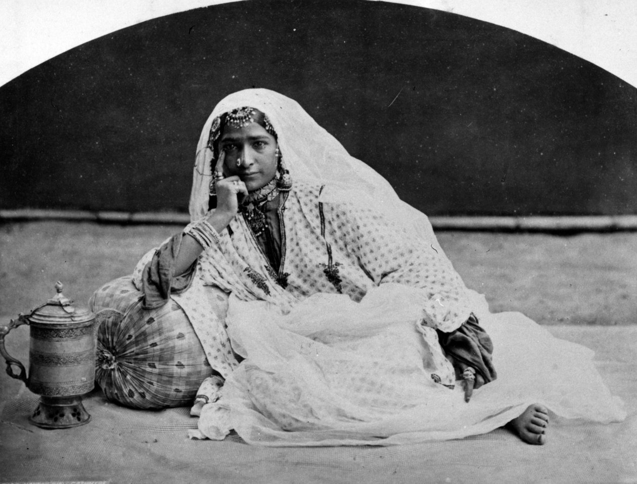 Kashmiri Nautch Girl, ca. 1860