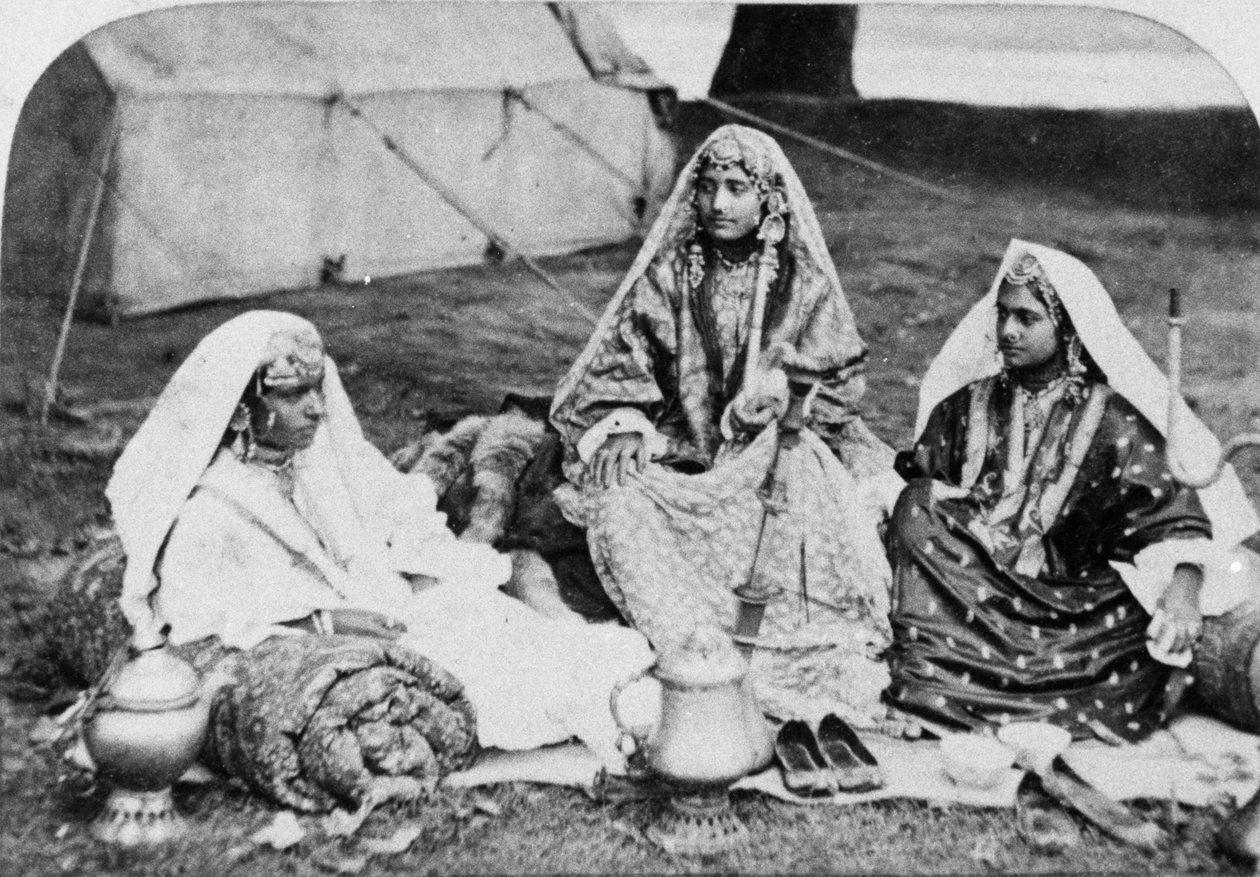 Kashmiri Nautch Girls, ca. 1860