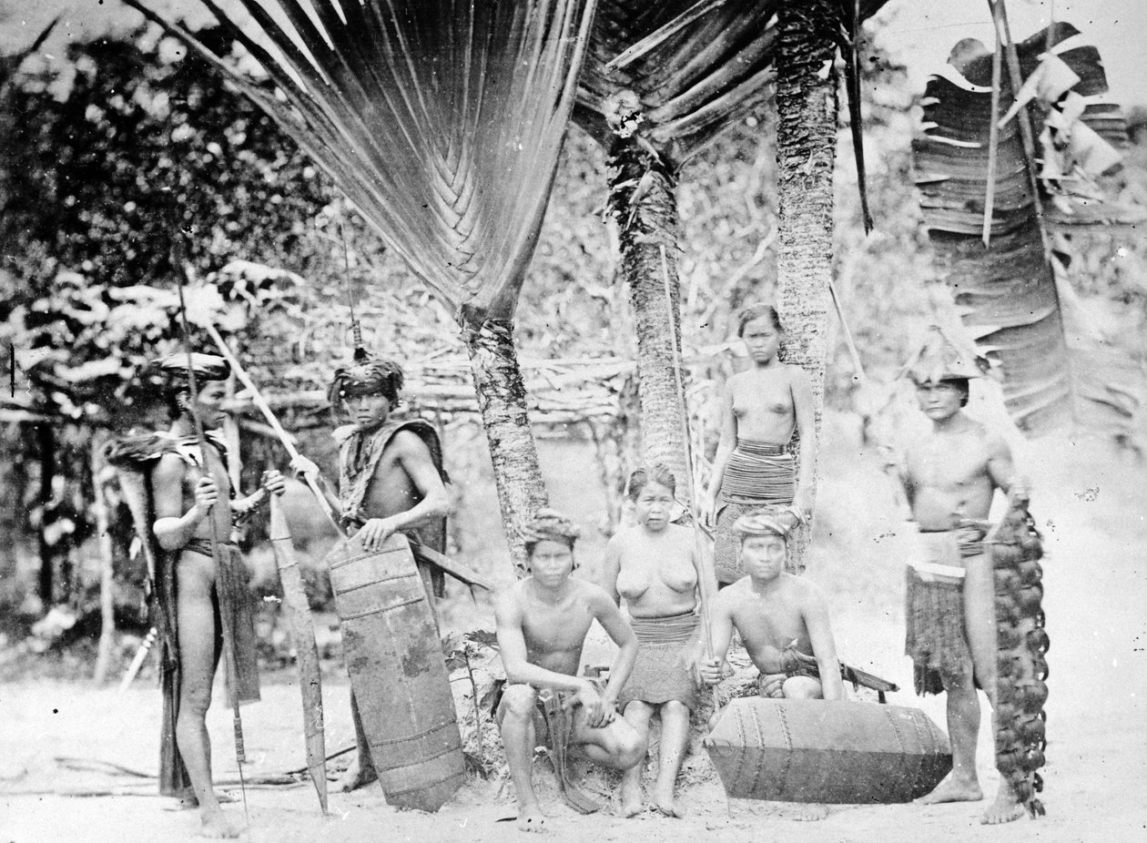 Indfødte fra fastlandet Penang, ca. 1870