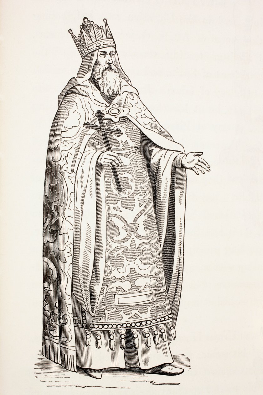 Præst John, ca. 1880 af European School