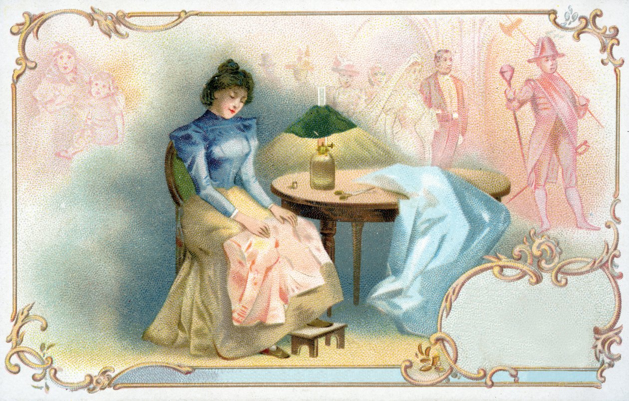 Den unge piges drømme, 1900 af European School