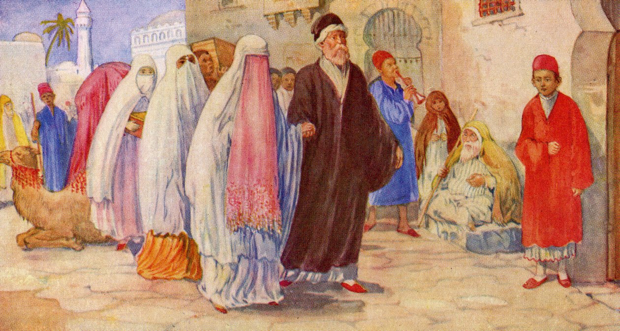 Et muslimsk bryllup, 1941 af European School