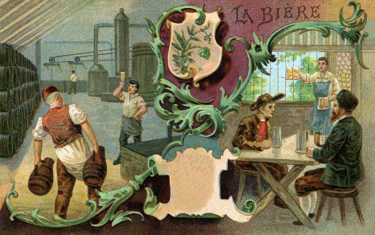 Øl, 1899 af European School