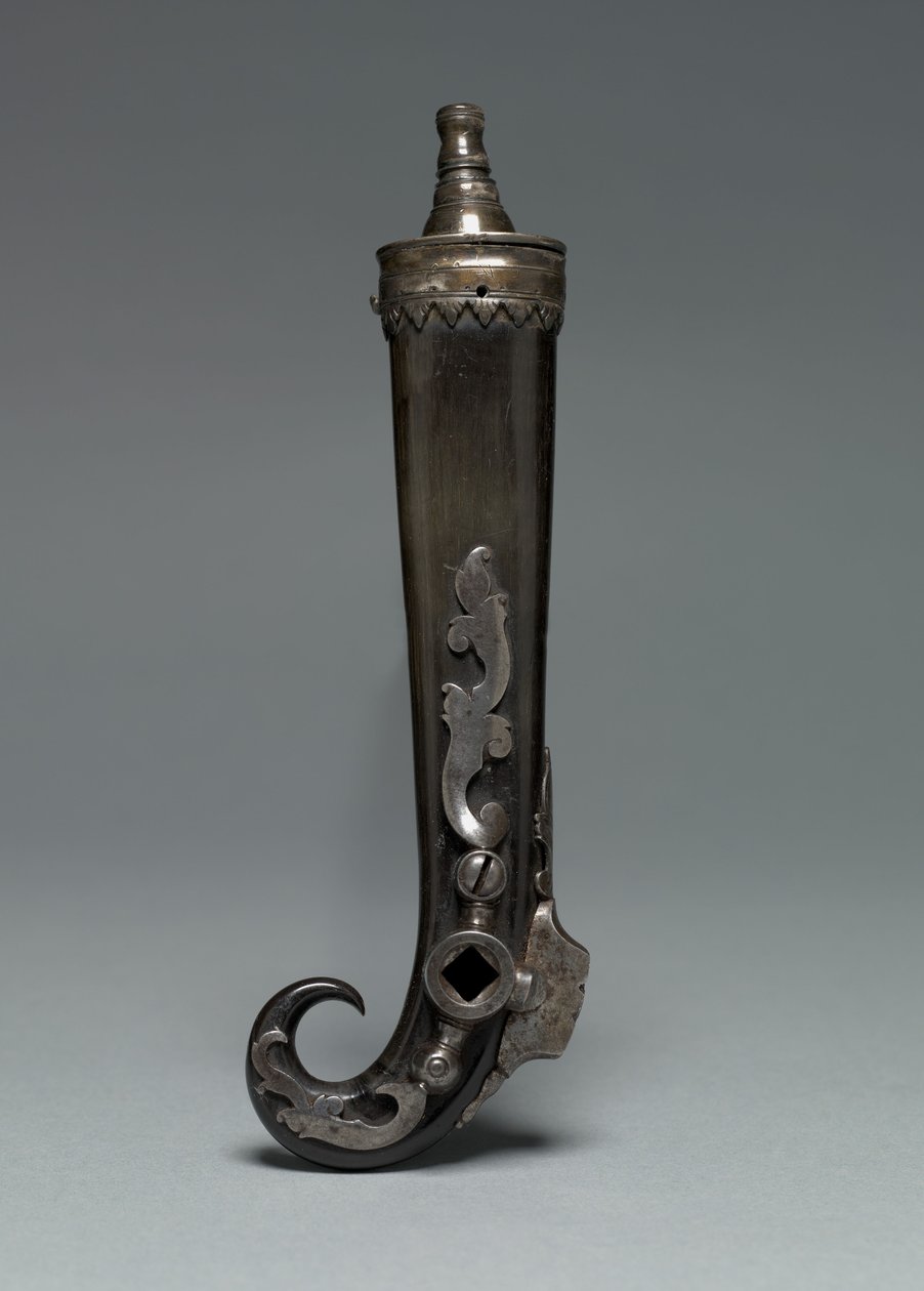 Kombineret spædekolbe og hjullåsnøgle, ca.1600-50 af European School