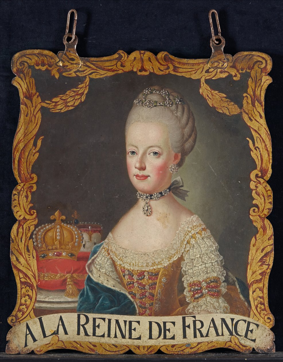 Marie Antoinette tegn, efter 1774 af European School