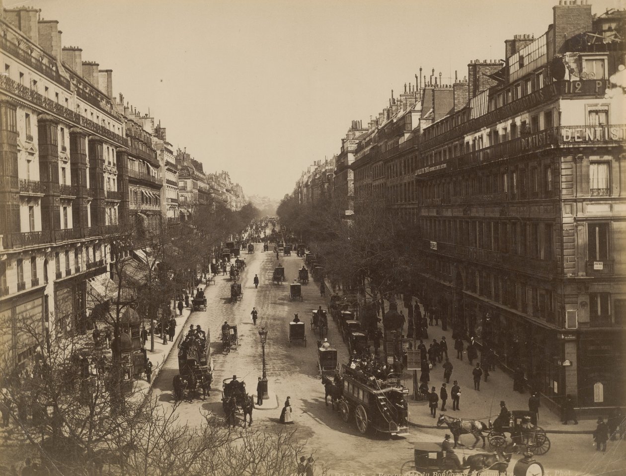Montmartre, 1870 af European School