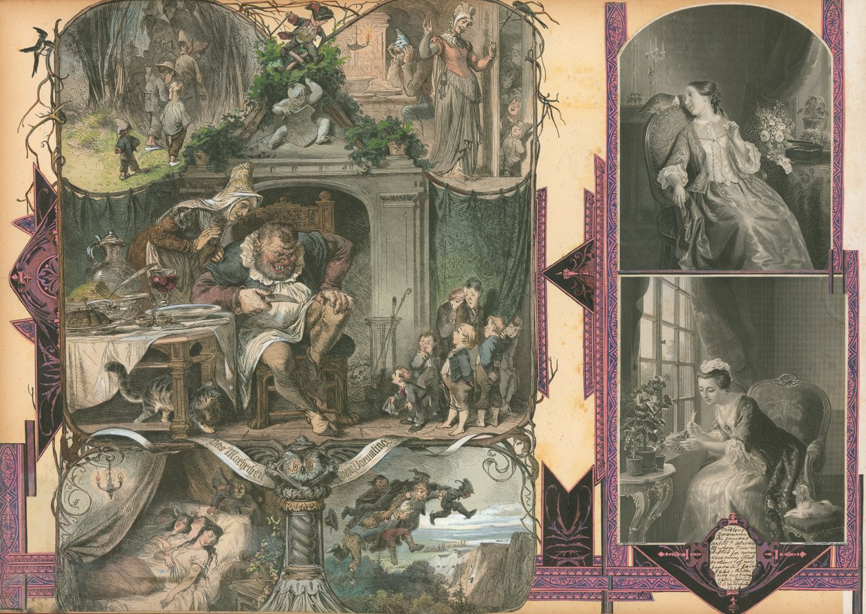 Side fra Sammelsurium bind III (trykt materiale) af European School