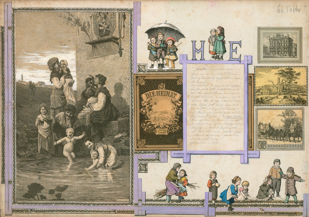 Side fra Sammelsurium bind IV (trykt materiale) af European School