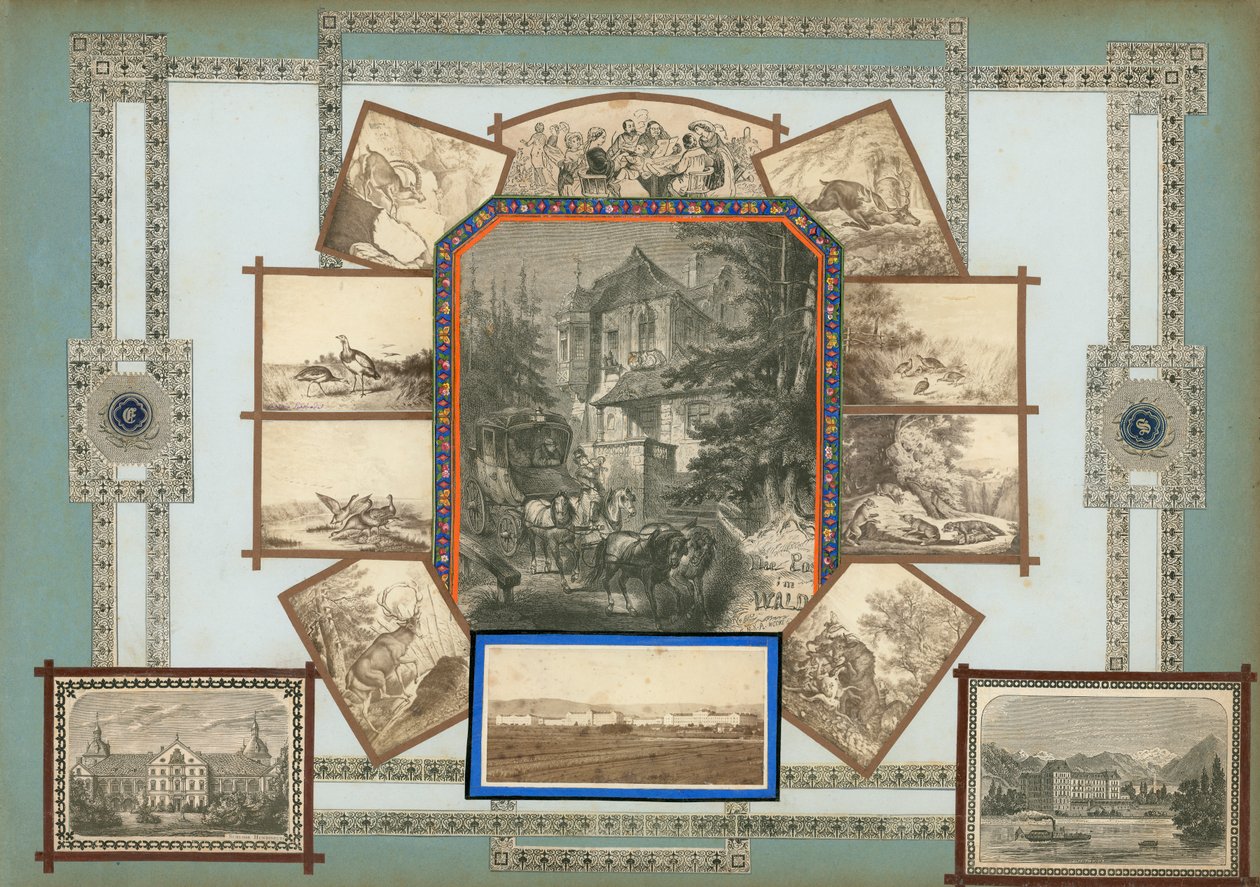 Side fra Sammelsurium bind IV (trykt materiale) af European School